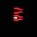 94-01 Dodge Ram 1500/94-02 Ram 2500/3500 LUXX-Series LED Tail Lights Alpha-Black | AlphaRex