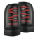 94-01 Dodge Ram 1500/94-02 Ram 2500/3500 LUXX-Series LED Tail Lights Black Red | AlphaRex