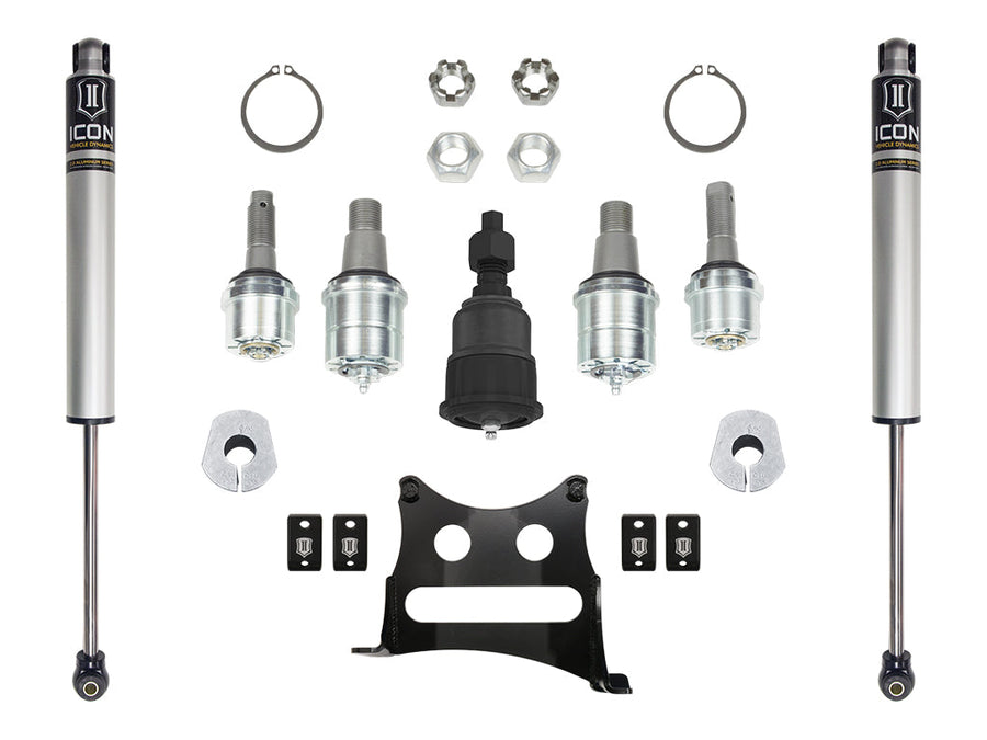 ICON 2005-2022 Ford F-250/F-350 Super Duty 4WD, Ultimate Front End Kit, Stage 3 for Ford Super Duty