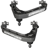 Camburg Chevy/GMC 1500 2wd/4wd '19-25 KINETIK Performance Billet X-Joint XL Upper Arms (GRAY) for the Chevrolet Silverado, GMC Sierra