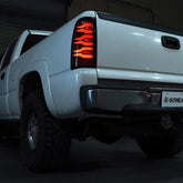 99-06 Chevrolet Silverado/99-06 GMC Sierra LUXX-Series LED Tail Lights Black | AlphaRex