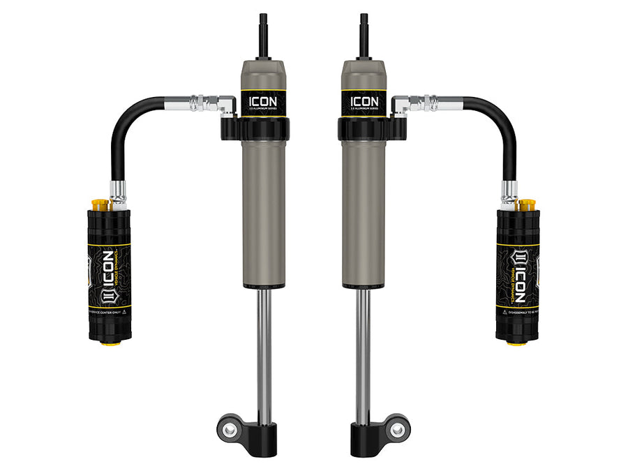 ICON 2005-2023 Toyota Tacoma, Rear, V.S. 2.5 Aluminum Series RXT Shock Absorbers, Remote Reservoir w/ CDCV, Pair for Toyota Tacoma