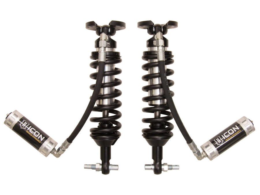 ICON 2007-18 GM 1500, 1-2.5” Lift, Front, 2.5 VS Remote Reservoir Coilover Kit for Chevrolet Silverado