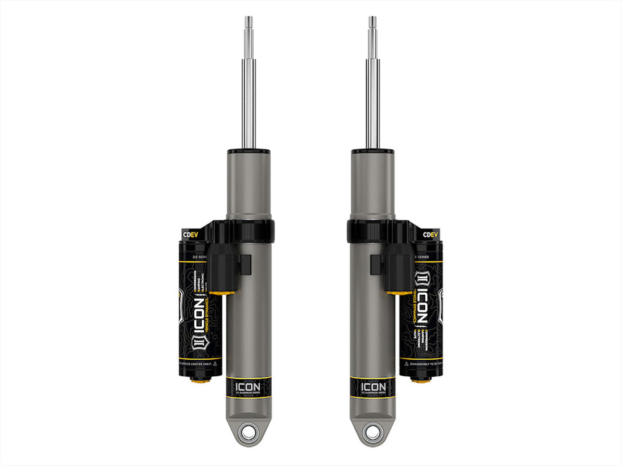 ICON 2014-Up Ram 2500 Air Ride Rear 2.5 VS Shocks w/CDEV, Pair for Ram 2500