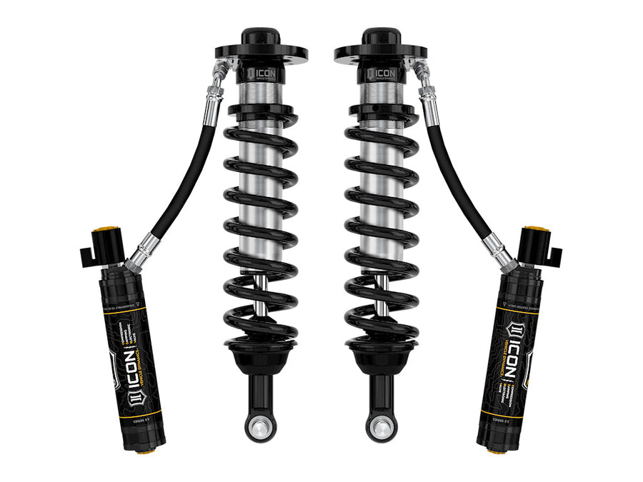 ICON 2022-2023 Ford F-150 Lightning, Lowered 0-2", 2.5 VS Remote Reservoir CDEV Coilover Kit, Front for Ford F-150