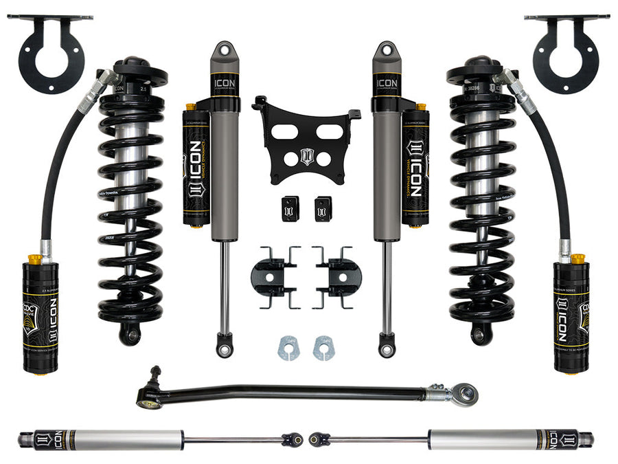 ICON 2023 Ford F-250/F-350 Super Duty 4WD, 2.5-3" Lift, Stage 4 Coilover Conversion System for Ford Super Duty