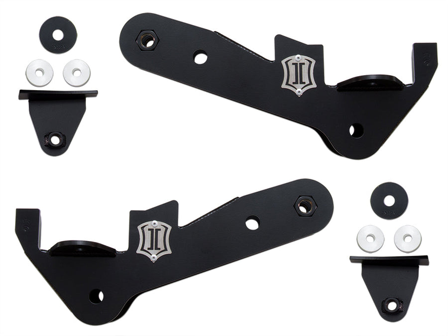 ICON 2017-2022 Ford F250/F350 Super Duty 4WD, 4-Link Frame Bracket Kit for Ford Super Duty