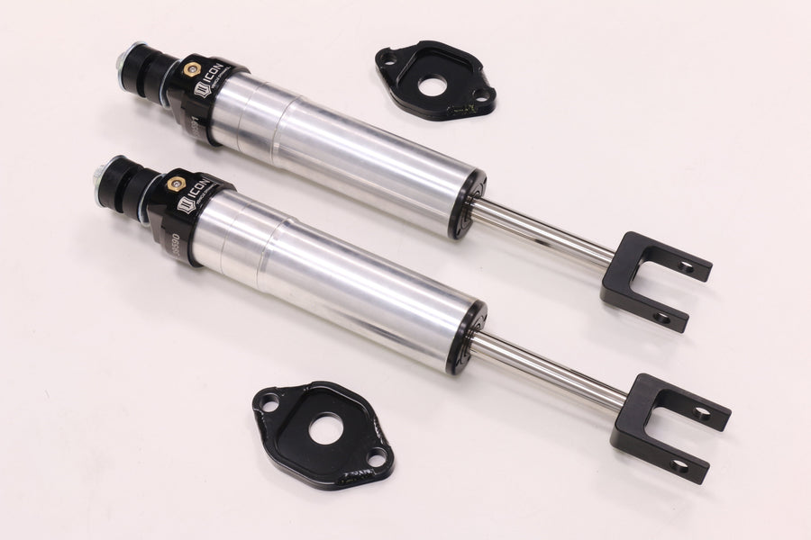ICON 2011-16 GM 2500/3500 HD 6-8” Lift Front 2.5 VS Extended Travel Shocks, Pair for Chevrolet Silverado