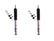 Bilstein 5100 Monotube Shocks Front Pair for 1983-1997 Ford Ranger 4WD RWD for Ford Ranger