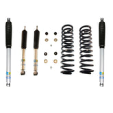 Bilstein B8 5112 Leveling Kit + Rear 5100 Shocks for 2005-2016 Ford F250 Super Duty 4WD w/2" lift for Ford F-250