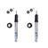 Bilstein 5100 Monotube Adjustable Strut Front Pair for 1995-2004 Toyota Tacoma 4WD RWD w/0-2.5" lift for Toyota Tacoma