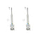 Bilstein 5100 Monotube Adjustable Strut Front Pair for 2015-2020 Ford F150 RWD for Ford F-150