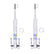 Bilstein 5100 Monotube Adjustable Strut Front Pair for 2019-2023 Ford Ranger 4WD RWD w/0-2.5" lift for Ford Ranger