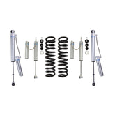 Bilstein B8 5162 Leveling Kit + Rear 5160 Reservoir Shocks for 2005-2016 Ford F250 Super Duty 4WD w/2" lift for Ford F-250