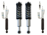 Bilstein 6112 Strut & Spring Assembled + Rear 5160 Reservoir Shocks Set for 2003-2009 Lexus GX470 Front Heavy Load 4WD for Lexus GX470
