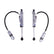 Bilstein B8 8100 Bypass Reservoir Shocks Rear Pair for 2003-2023 Toyota 4Runner 4WD RWD for Toyota 4Runner