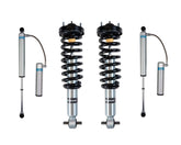 Bilstein 6112 Strut & Spring Assembled + Rear 5160 Reservoir Shocks Set for 2021-2025 Ford F150 4WD for Ford F-150