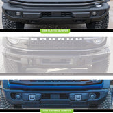 Ford Squadron Pro Fog Pocket Light Kit - Ford 2019-2023 Ranger; 2021-2025 Bronco NOTE: w/ OE Plastic Bumper