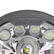 DOBINSONS ZENTH 8.25″ 135 WATT LED DRIVING LIGHT (PAIR) (DL80-3773K)