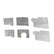 Front Frame Plate Kit for Chevrolet Silverado