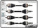 Long Travel Axle Shafts for Chevrolet Silverado