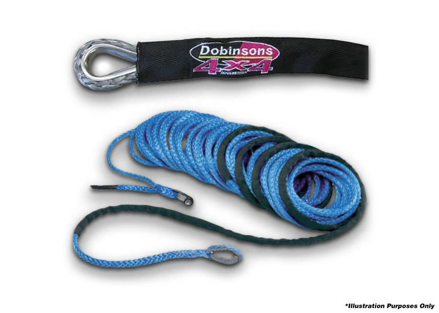 DOBINSONS 11MM X 30M SYNTHETIC WINCH ROPE 18 000 LB – EW80-3822
