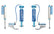 2.5 Performance Series Shocks Set for 2015-2020 Ford F150 RWD w/0-3" lift for Ford F-150
