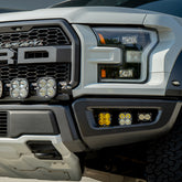 Ford Squadron/S2 Unlimited Fog Pocket Light Kit - Ford 2017-20 F-150; NOTE: Raptor