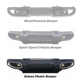 Jeep JL/JT Squadron-R SAE Fog Pocket Light Kit - Jeep 2020-2026 Gladiator; 2018-2026 Wrangler JL; NOTE: w/ OE Sahara Bumper