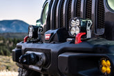 Jeep JL/JT XL Pro Bumper Light Kit - Jeep 2020-2026 Gladiator; 2018-2026 Wrangler JL; NOTE: w/ OE Steel Bumper