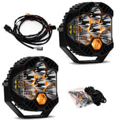 Jeep JL/JT LP6 Pro Bumper Light Kit - Jeep 2020-2026 Gladiator; 2018-2026 Wrangler JL; NOTE: w/ OE Steel Bumper