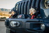 Jeep JL/JT LP4 Pro Bumper Light Kit - Jeep 2020-2026 Gladiator; 2018-2026 Wrangler JL; NOTE: w/ OE Steel Bumper