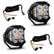 Jeep JL/JT LP4 Pro Bumper Light Kit - Jeep 2020-2026 Gladiator; 2018-2026 Wrangler JL; NOTE: w/ OE Steel Bumper