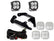 Ford Squadron Sport A-Pillar Light Kit - Ford 2021-2026 Bronco Sport