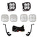 Ford Squadron Sport A-Pillar Light Kit - Ford 2021-23 F-150