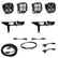 Ford Squadron SAE/Sport Fog Pocket Light Kit - Ford 2021-23 F-150; NOTE: w/o Daytime Running Lights (DRL)
