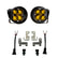 Toyota Squadron-R SAE Fog Pocket Light Kit - Toyota 2016-21 RAV4; 2014-19 Highlander