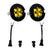 Ford/Toyota Squadron SAE Fog Pocket Light Kit - Ford 2006-14 F-150; Toyota 2005-11 Tacoma; 2007-13 Tundra