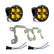 Ford/Subaru Squadron-R SAE Fog Pocket Light Kit - Ford 2014-17 Fiesta ST; 2013-14 Focus ST; 2013-16 Fusion; 2015-17 Mustang; 2015-16 Transit; 2013-16 BRZ/Impreza; 2013-19 Crosstrek; 2014-18 Forrester, 2010-12 Legacy/Outback; 2015-19 WRX/STI