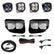 Ford Squadron SAE/Pro Fog Pocket Light Kit - Ford 2020-22 F-250/350 Super Duty