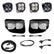 Ford Squadron SAE/Pro Fog Pocket Light Kit - Ford 2020-22 F-250/350 Super Duty
