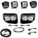 Ford Squadron SAE/Sport Fog Pocket Light Kit - Ford 2020-22 F-250/350 Super Duty
