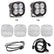 Ford XL Pro A-Pillar Light Kit - Ford 2021-2026 Bronco; 2022-2026 Bronco Raptor