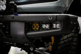 Ford Squadron SAE/Dual S2 Sport Steel Bumper Fog Pocket Light Kit - Ford 2021-2026 Bronco; 2022-2026 Bronco Raptor; NOTE: w/ OE Steel Bumper
