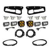 Ford Squadron SAE/Dual S2 Sport Steel Bumper Fog Pocket Light Kit - Ford 2021-2026 Bronco; 2022-2026 Bronco Raptor; NOTE: w/ OE Steel Bumper