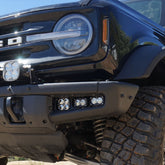 Ford Squadron Pro/Dual S2 Sport Steel Bumper Fog Pocket Light Kit - Ford 2021-2026 Bronco; 2022-2026 Bronco Raptor; NOTE: w/ OE Steel Bumper