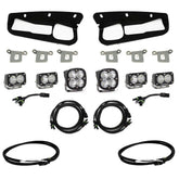 Ford Squadron Pro/Dual S2 Sport Steel Bumper Fog Pocket Light Kit - Ford 2021-2026 Bronco; 2022-2026 Bronco Raptor; NOTE: w/ OE Steel Bumper