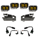 RAM Dual S2 SAE Fog Pocket Light Kit - RAM 2019-24 1500 Rebel; 2021-24 1500 TRX