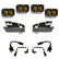 RAM Dual S2 SAE Fog Pocket Light Kit - RAM 2019-24 1500 Rebel; 2021-24 1500 TRX
