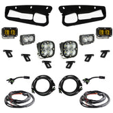 Ford S2 SAE “Sportsmen” Fog Pocket Light Kit - Ford 2021-2026 Bronco; Steel Bumper